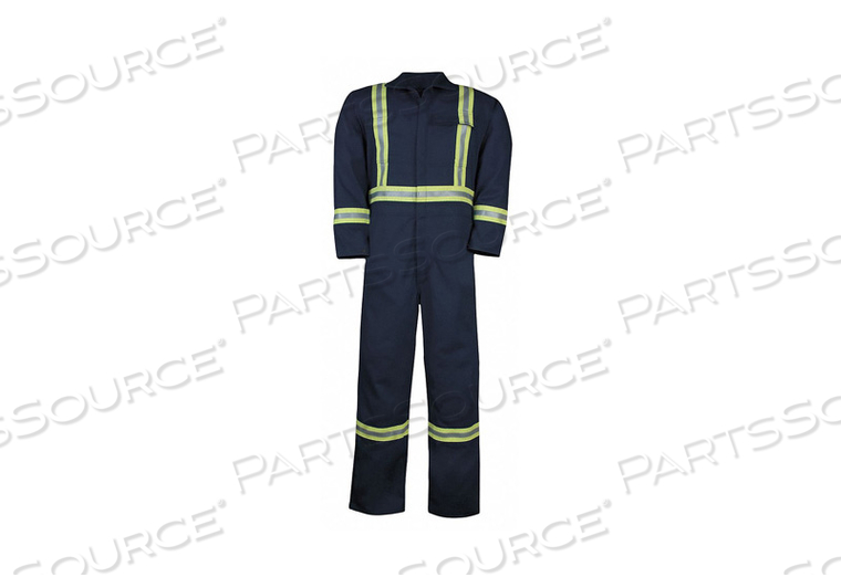 H5828 FR COVERALL WITH REFLECTIVE TAPE 5XL by Big Bill H5828 FR COVERALL WITH REFLECTIVE TAPE 5XL by Big Bill