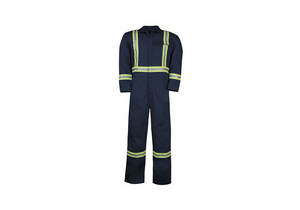 H5828 FR COVERALL WITH REFLECTIVE TAPE 5XL by Big Bill H5828 FR COVERALL WITH REFLECTIVE TAPE 5XL by Big Bill