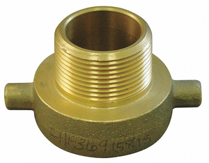 FIRE HOSE ADAPTER 2-1/2 NH 2-1/2 NPT by Moon American FIRE HOSE ADAPTER 2-1/2 NH 2-1/2 NPT by Moon American