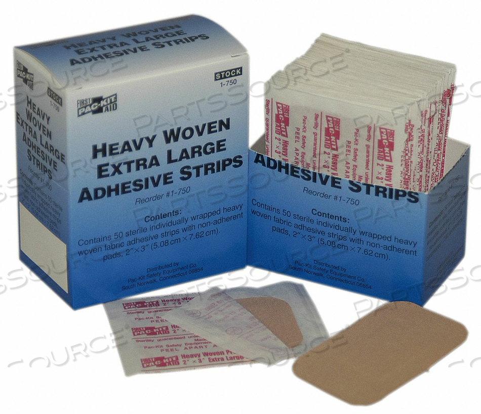 BANDAGE BEIGE FABRIC BOX PK50 by First Aid Only