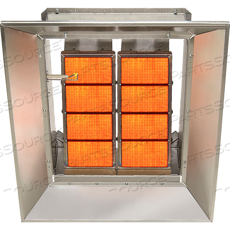 NATURAL GAS HEATER INFRARED CERAMIC, 80000 BTU by Sunstar Heating Products Inc NATURAL GAS HEATER INFRARED CERAMIC, 80000 BTU by Sunstar Heating Products Inc