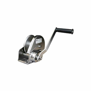 STAINLESS STEEL HAND WINCH WITH BRAKE 1000 LB. CAPACITY by Oz Lifting Products STAINLESS STEEL HAND WINCH WITH BRAKE 1000 LB. CAPACITY by Oz Lifting Products
