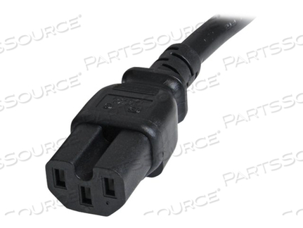 3FT (1M) HEAVY DUTY EXTENSION CORD W/ IEC 60320 C14 TO C15 CONNECTORS, 250V AT 1 by StarTech.com Ltd. 3FT (1M) HEAVY DUTY EXTENSION CORD W/ IEC 60320 C14 TO C15 CONNECTORS, 250V AT 1 by StarTech.com Ltd.