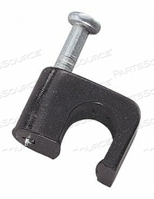 CABLE STAPLE 1/4IN PLASTIC COAX PK100 by Gardner Bender