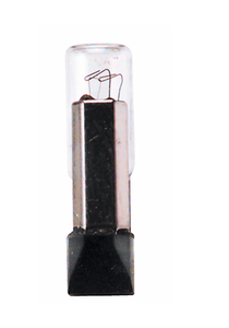 INCANDESCENT MINIATURE/AUTOMOTIVE LIGHT SLIDE BULB, TS5 BASE, T2, 28 V, 1.12 W, 6000 HR AVERAGE LIFE, 0.04 A by Crest Healthcare