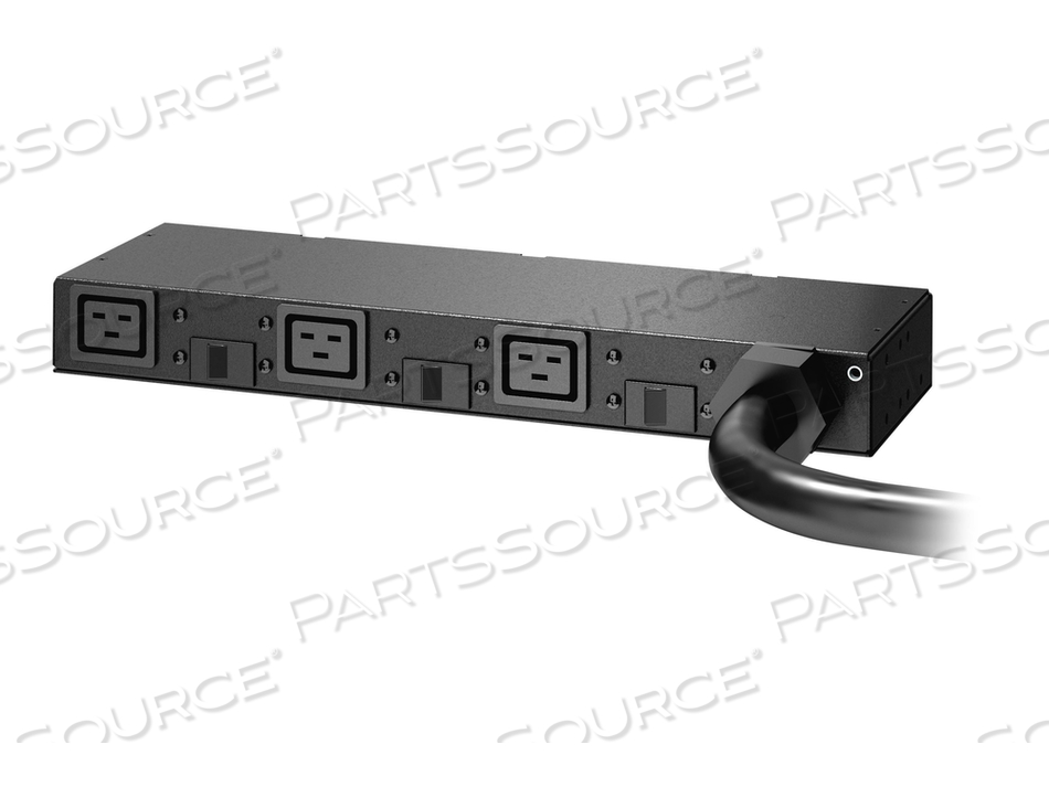BASIC RACK PDU, POWER DISTRIBUTION UNIT (RACK-MOUNTABLE), AC 200-240 V, 3-PHASE, INPUT: NEMA L15-30, OUTPUT CONNECTORS: 3 (IEC 60320 C19), 1 by APC / American Power Conversion BASIC RACK PDU, POWER DISTRIBUTION UNIT (RACK-MOUNTABLE), AC 200-240 V, 3-PHASE, INPUT: NEMA L15-30, OUTPUT CONNECTORS: 3 (IEC 60320 C19), 1 by APC / American Power Conversion