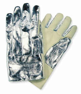 ALUMINIZED GLOVES 800F 14 PR by Steel Grip