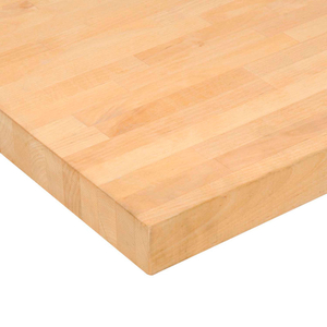 MAPLE BUTCHER BLOCK SQUARE EDGE WORKBENCH TOP, 72"W X 24"D X 1-3/4"H by John Boos & Company