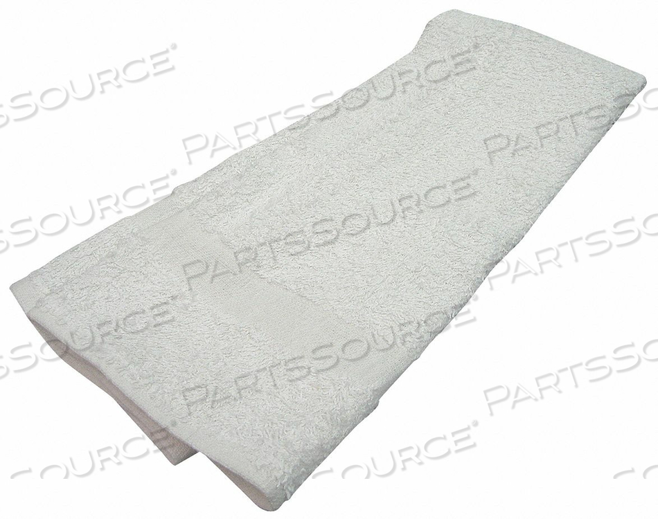 HAND TOWEL 16X27 IN. WHITE PK12 by R&R Textile Mills, Inc.