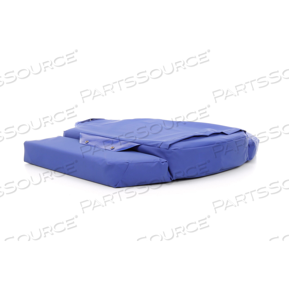 AFFINITY FOLD V CUT FOOT MATTRESS - BLUE 