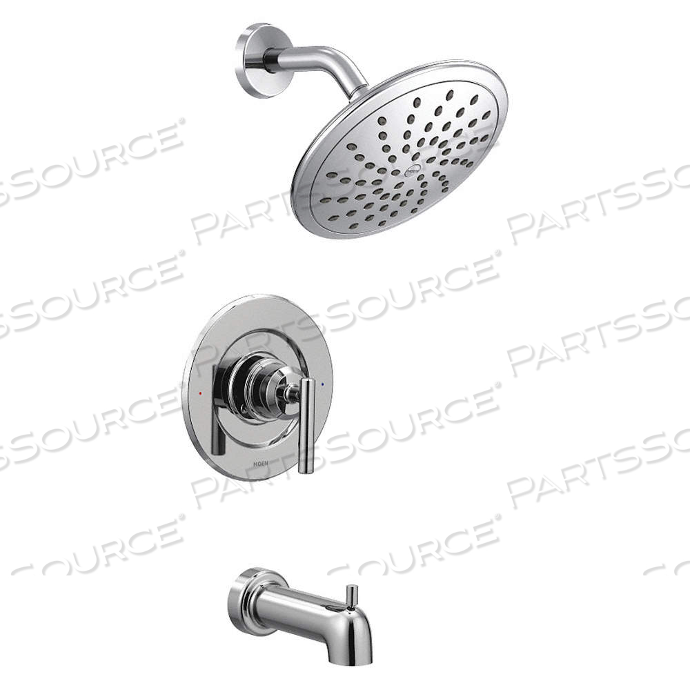 TUB SHOWER TRIM KIT FLAT CIRCLE 1.75 GPM by Gibson