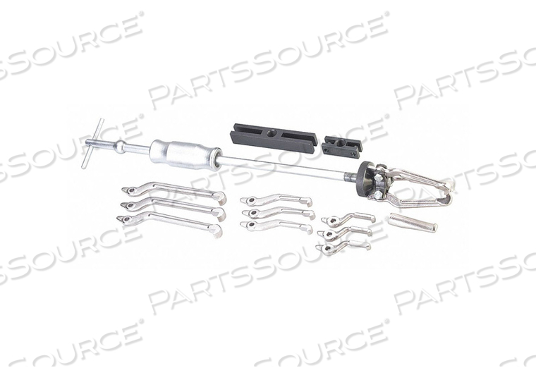 PULLER SET 15 PCS. SLIDE HAMMER 2-3 JAWS by OTC