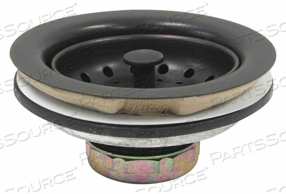 SINKSTRAINER D1-1/2 ZINC PLASTIC by Perfect Putty