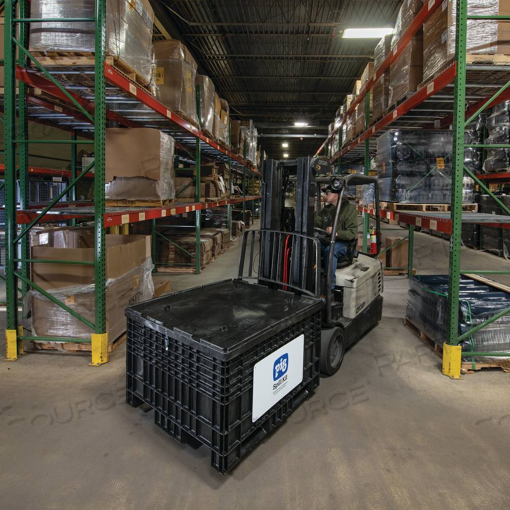 PIG OIL-ONLY SPILL KIT IN EXTRA-LARGE RESPONSE CHEST by New Pig Corporation PIG OIL-ONLY SPILL KIT IN EXTRA-LARGE RESPONSE CHEST by New Pig Corporation