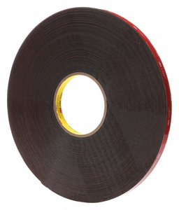 DOUBLE SIDED VHB TAPE FOAM BLACK PK18 by VHB