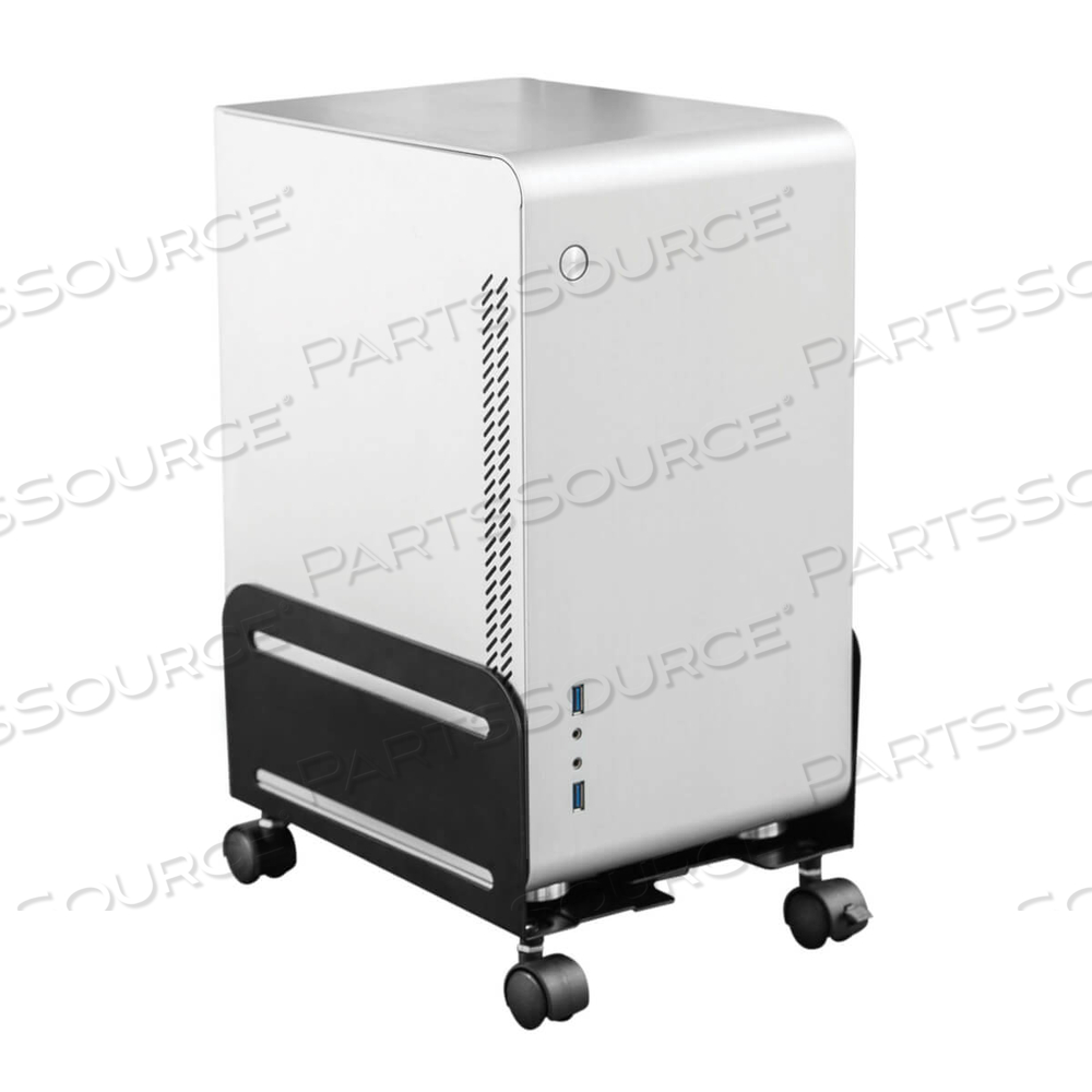 MOBILE CPU CADDY FOR COMPUTER TOWERS - WIDTH ADJUSTABLE, LOCKING CASTERS, BLACK by Tripp Lite MOBILE CPU CADDY FOR COMPUTER TOWERS - WIDTH ADJUSTABLE, LOCKING CASTERS, BLACK by Tripp Lite