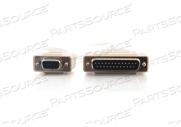 6FT DB25M TO DB9F NULL MODEM CBL by Legrand AV (C2G)