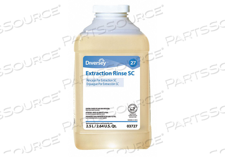 CARPET EXTRACTION RINSE 2.50L BOTTLE PK2 by Diversey CARPET EXTRACTION RINSE 2.50L BOTTLE PK2 by Diversey