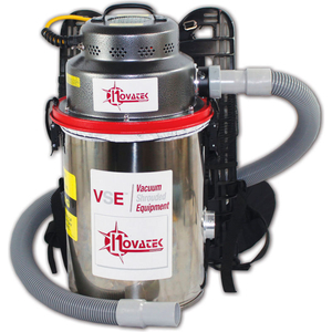 ELECTRIC HEPA BACKPACK VACUUM, 3-1/4 GALLON CAP. by Novatek Corporation