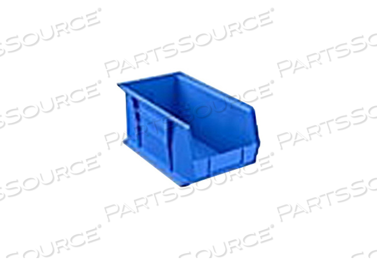 STACKABLE BIN, POLYPROPYLENE, BLUE, 8 IN X 7 IN X 15 IN, 60 LB by Uline STACKABLE BIN, POLYPROPYLENE, BLUE, 8 IN X 7 IN X 15 IN, 60 LB by Uline