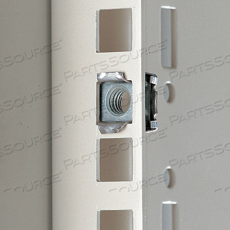 CAPTIVE NUT M6-1.00 STEEL ZP PK50 by Rittal CAPTIVE NUT M6-1.00 STEEL ZP PK50 by Rittal