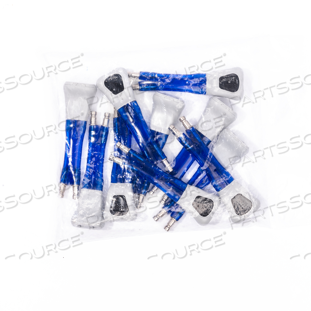 2 MALE BAYONET TO DINACLICK FEMALE RECEPTACLE ADAPTER 