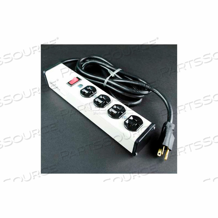 ULB420-15 MULTI-OUTLET POWER UNIT, 120V, 20A, 10-3/4"L, 4 OUTLETS, 15' CORD by Wiremold ULB420-15 MULTI-OUTLET POWER UNIT, 120V, 20A, 10-3/4"L, 4 OUTLETS, 15' CORD by Wiremold
