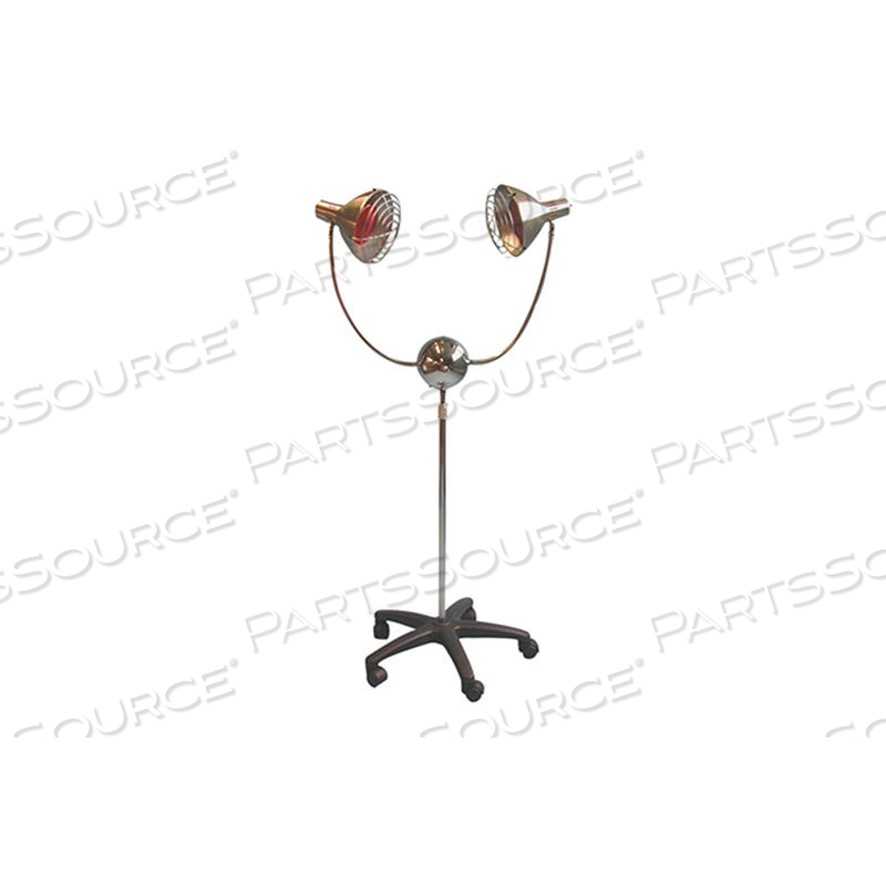 INFRARED 2-HEADED LAMP, 110V by Fabrication Enterprises