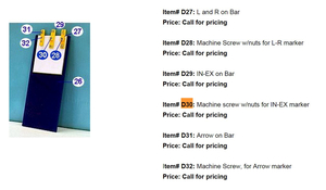 SCREWS by Modern Way Immobilizers