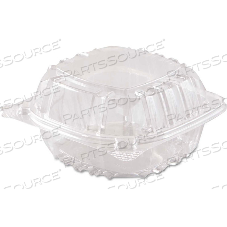 HINGED LID PLASTIC CONTAINERS 6" X 5-13/16" X 3" 1 COMPARTMENT - 500 PACK by United Stationers Supply