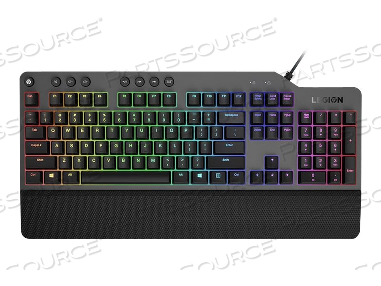LEGION K500, KEYBOARD, BACKLIT, USB, US, BLACK, IRON GRAY, FOR IDEACENTRE AIO 3 24; 3 27; IDEAPAD 1 14; 1 15; 3 14; 5 14; 5 PRO 14; S340-14; V15; LEGION K500, KEYBOARD, BACKLIT, USB, US, BLACK, IRON GRAY, FOR IDEACENTRE AIO 3 24; 3 27; IDEAPAD 1 14; 1 15; 3 14; 5 14; 5 PRO 14; S340-14; V15;