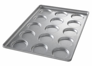HAMBURGER BUN/MUFFINTOP/COOKIE PAN 15-ON by Chicago Metallic