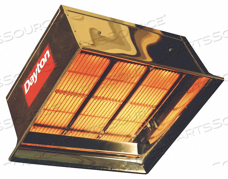 GAS INFRD FLAT PANEL HEATER NG 90000BTUH by DAYTON ELECTRIC MANUFACTURING CO