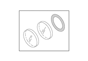 WINDOW OPTICAL UV LAMP FOR STERRAD® 100NX LOW TEMPERATURE STERILIZER by Advanced Sterilization Products (ASP) (Fortive Corp)