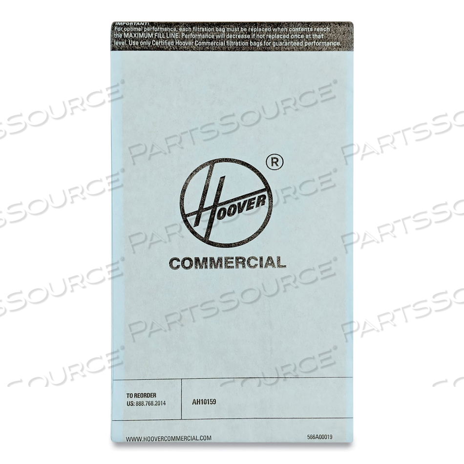 DISPOSABLE VACUUM BAGS, STANDARD by Hoover