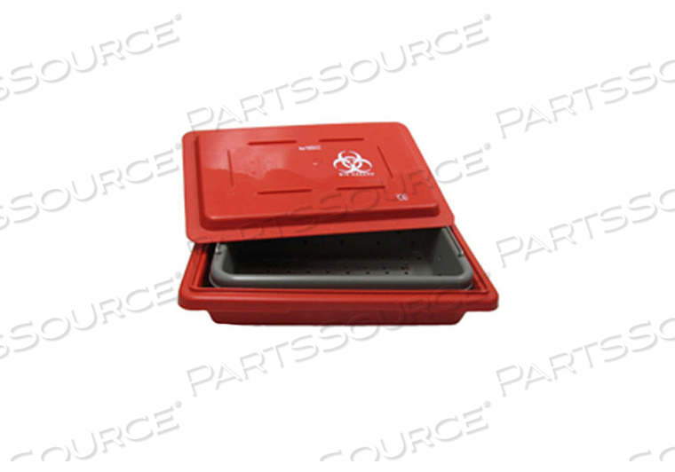 SMALL SIZE SYSTEM TRAY, RED, WHITE, 12 IN X 3 IN X 18 IN 