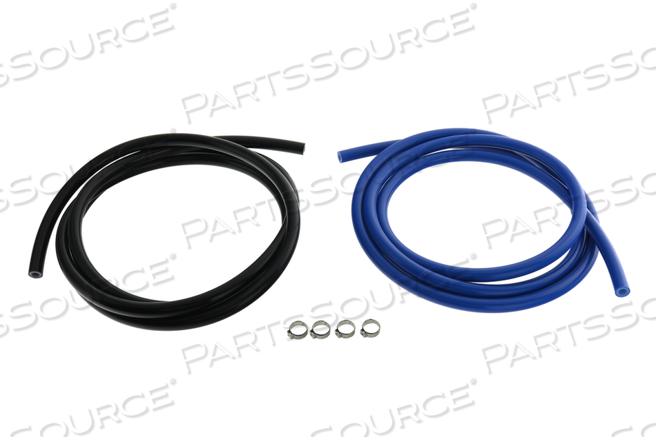 TUBING, INLET/DRAIN, BLUE/BLACK, SILICONE, 3M LENGTH by Fresenius Medical Care