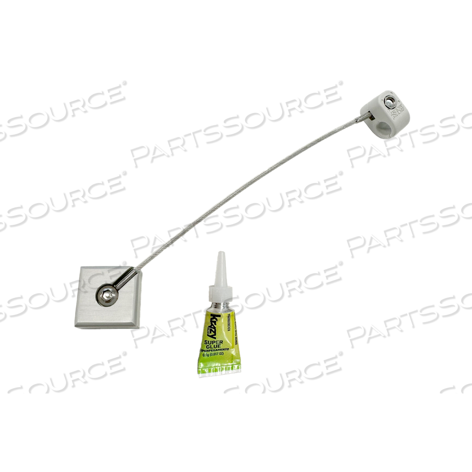 0.5 H X 1 W X 1IN L MOUNTING PAD WITH SECURITY KEY & ADHESIVE by Secure Mount