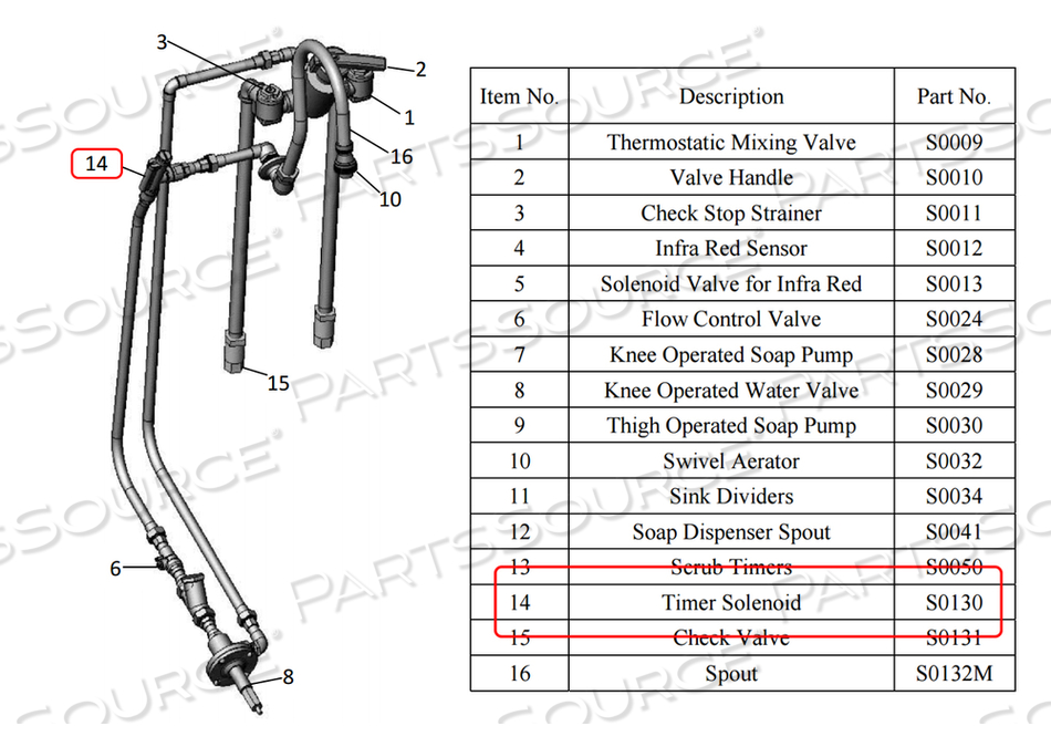 FLOW SWITCH TIMER CONTROL - BLACK by Mac Medical, Inc.