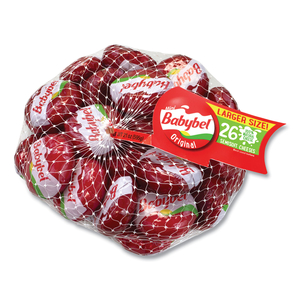 CHEESE WHEELS, ORIGINAL, 21 OZ BAG, 26 WHEELS/BAG by Mini Babybel