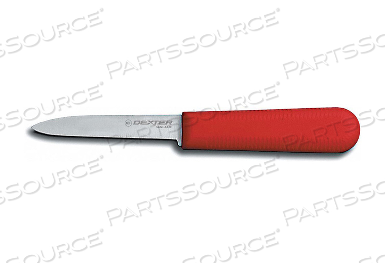 J5895 PARING KNIFE 3-1/4 L SS BLADE RED by Dexter Russell