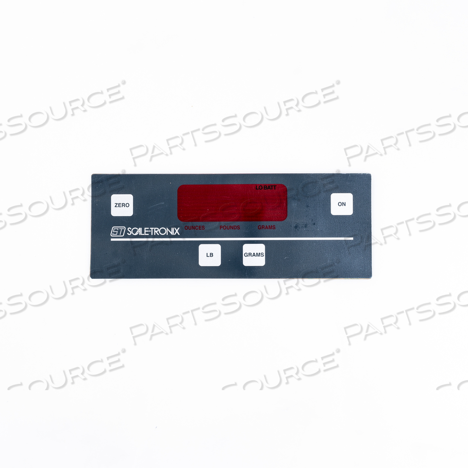 ASSEMBLY, FRONT PANEL AND SWITCH, FOR USE WITH: FOR 4502 DIAPER SCALE by Scale-Tronix