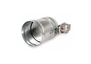 ROUND FIRE/SMOKE DAMPER 15-5/8 IN D 24V by DAYTON ELECTRIC MANUFACTURING CO
