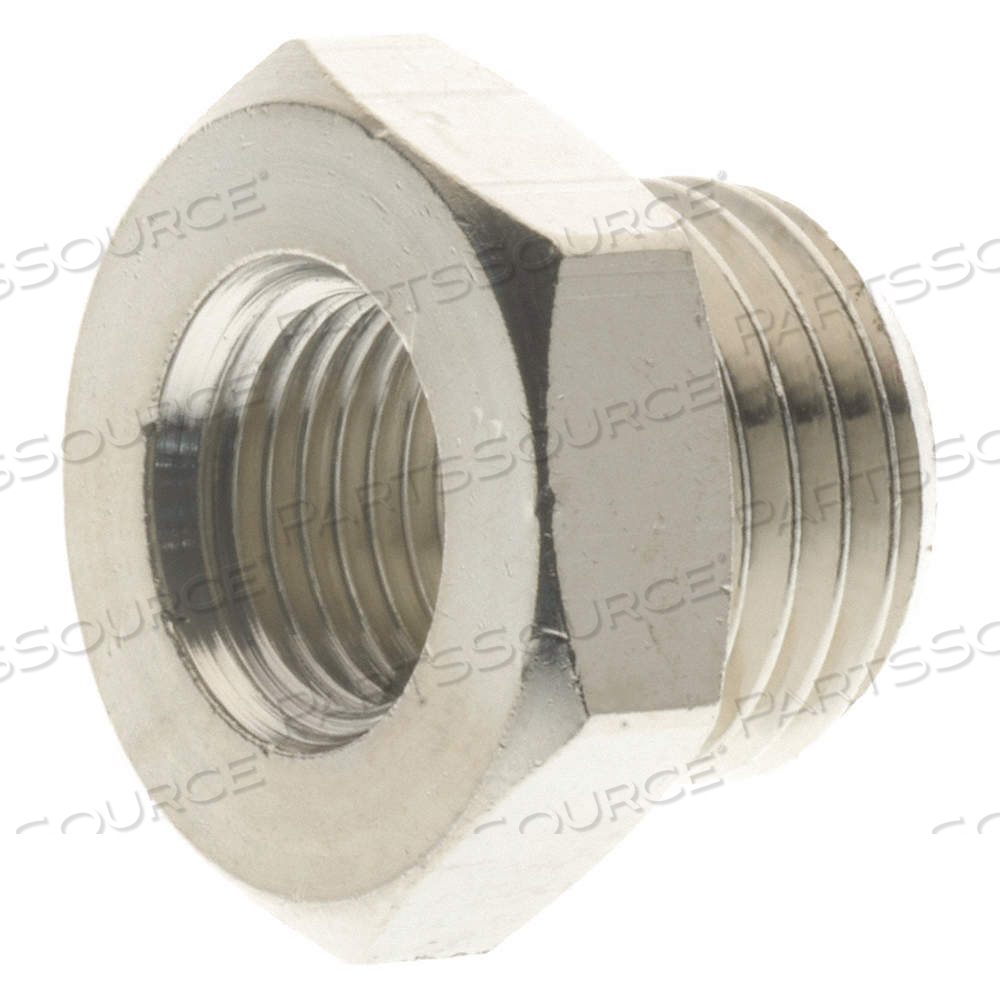 REDUCING PIPE COUPLING 3/8 M X 1/4 F PK5 by Aignep USA