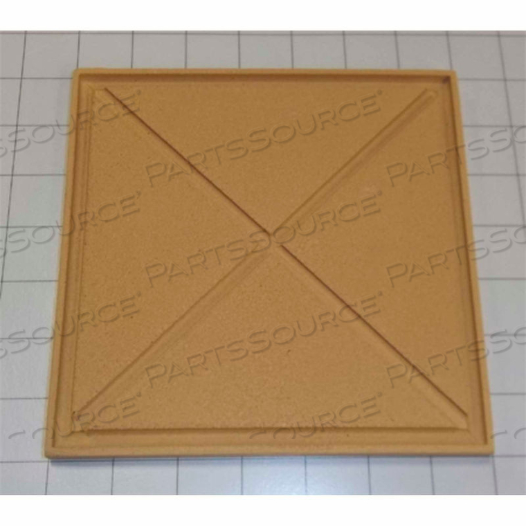 CERAMIC SHELF FOR F48000 MUFFLE FURNACES, 6.87"W X 6.8"D X 0.48"H 