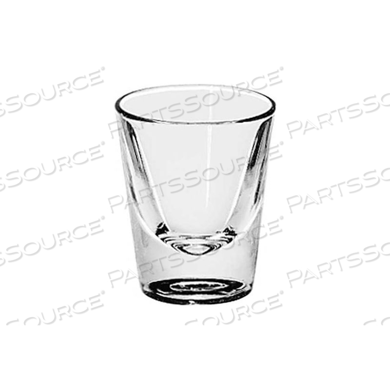 WHISKEY GLASS LINED 1.5 OZ., 72 PACK by Libbey Glass