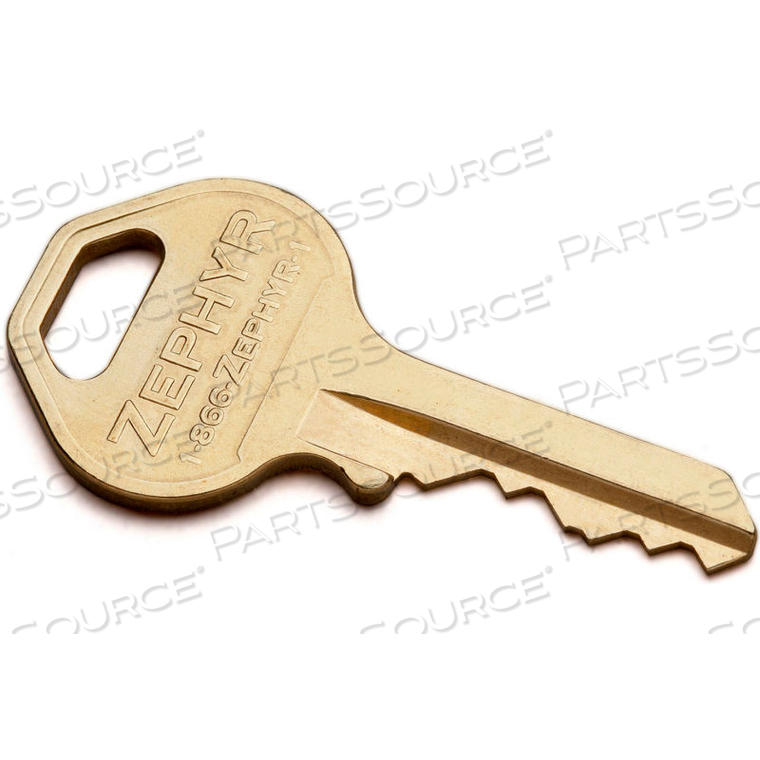 CONTROL KEY FOR ZEPHYR BUILT-IN KEY OPERATED LOCKS by Zephyr Lock LLC