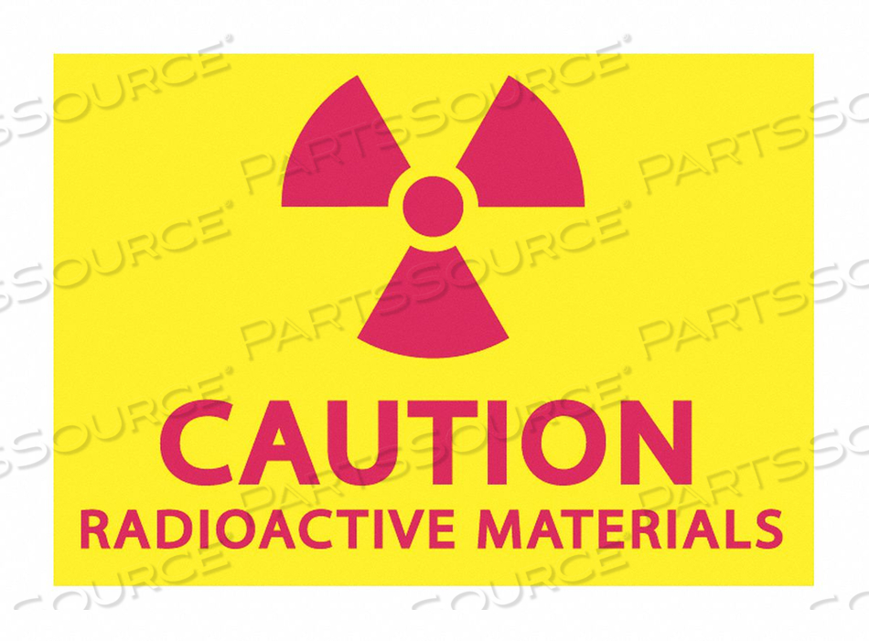 LABEL SAFETY MAGENTA/YELLOW 5 IN H PK2 by ZING Green Safety Products