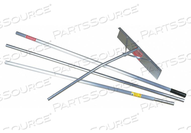 SNOW ROOF RAKE ALUMINUM BLADE 24 W by Seymour Midwest SNOW ROOF RAKE ALUMINUM BLADE 24 W by Seymour Midwest