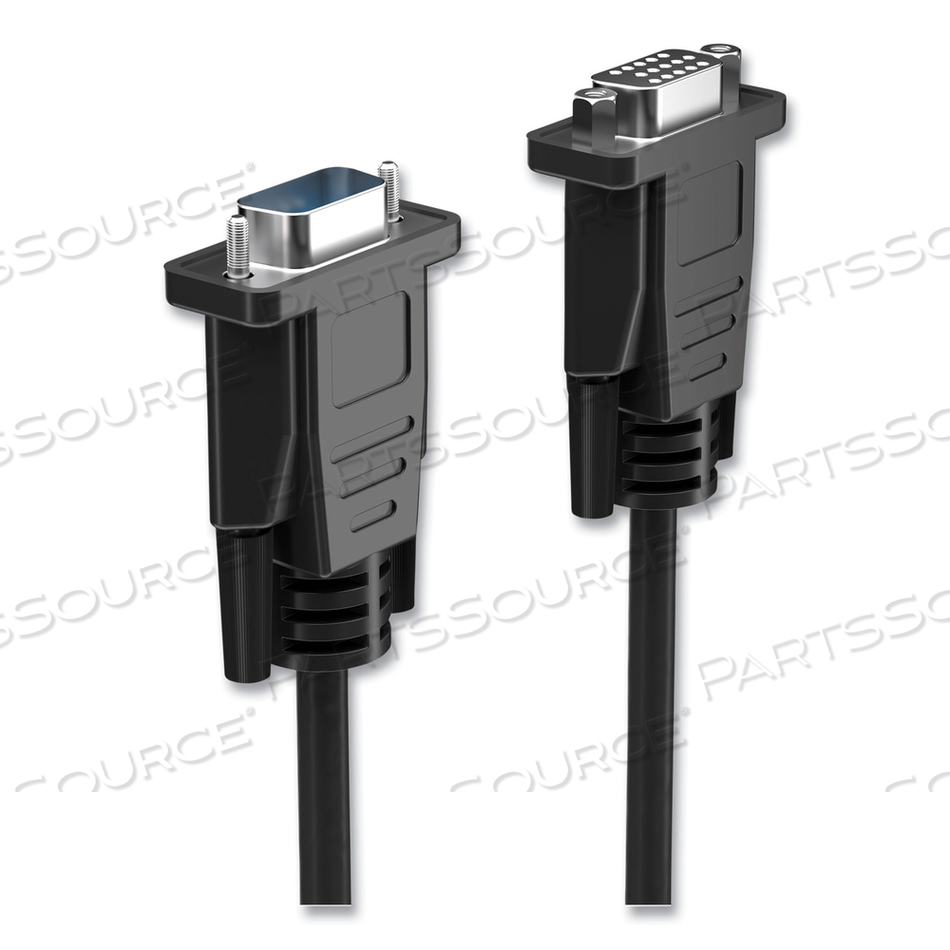 VGA/SVGA EXTENSION CABLE, 10 FT, BLACK by NXT Technologies